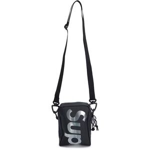 Supreme Black Crossbody see through cordura Bag